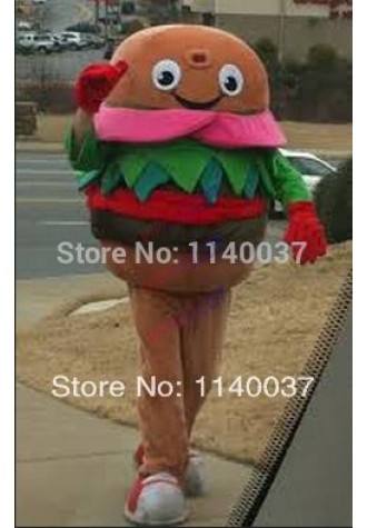 mascot hamburger mascot costume custom fancy dress cosplay Cartoon mascotte costume carnival costume fancy costume 1