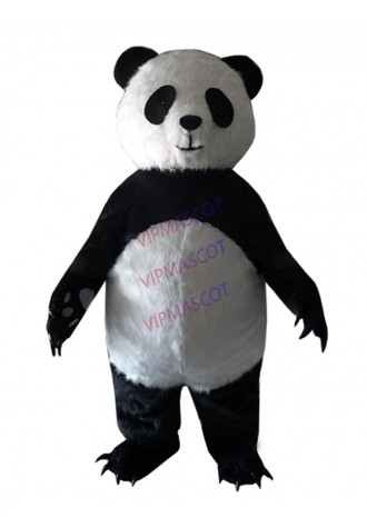 Adult size New version Chinese Giant Panda Mascot costume Christmas Mascot costume   for Halloween party  event
