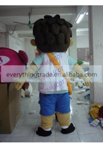 Hot sale Cute Adult cartoon lovely student mascot costume fancy dress costumes party costumes