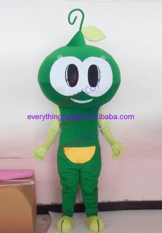 Hot selling Adult cute Professional New big head monster Mascot Costume Fancy Dress Adult Size