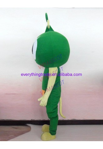 Hot selling Adult cute Professional New big head monster Mascot Costume Fancy Dress Adult Size