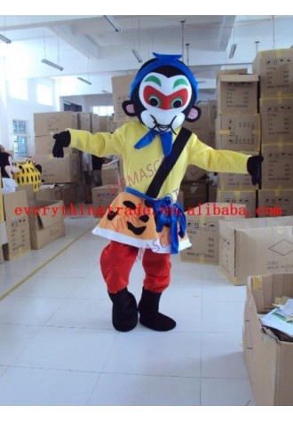 Hot Foam Adult cartoon character lovely monkey Mascot Costume fancy dress party costumes adult size