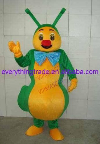 New arrival Adult cartoon character lovely Green Bug Mascot Costume fancy dress party costumes
