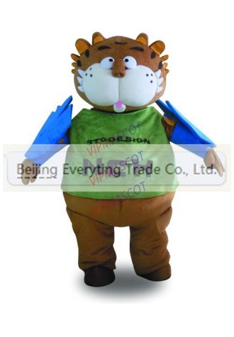 New arrival Adult cute lovely tiger mascot fancy dress costumes Halloween party costumes
