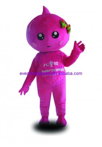 New arrival Cartoon Adult cute purple baby Mascot Fancy Dress Halloween party Costume adult size