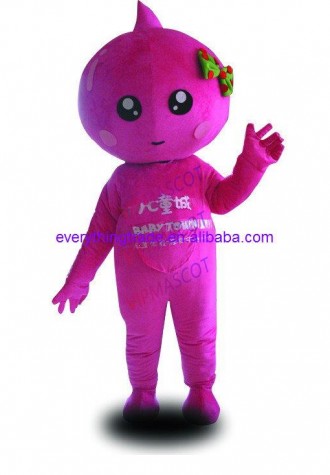 New arrival Cartoon Adult cute purple baby Mascot Fancy Dress Halloween party Costume adult size