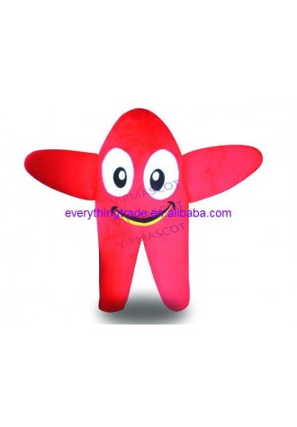 New arrival Foam Cartoon Adult cute red star Mascot Fancy Dress Halloween party Costume adult size