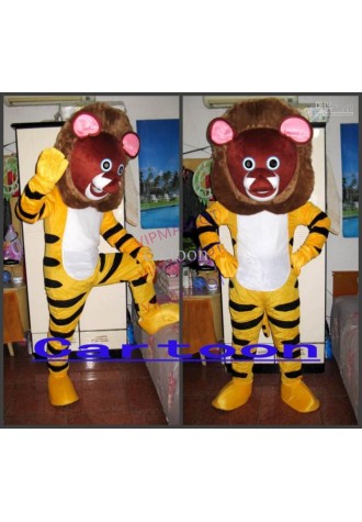 Cute Hot sale Cartoon Character Adult Tiger beast Dress cosplay Halloween  Party Costume
