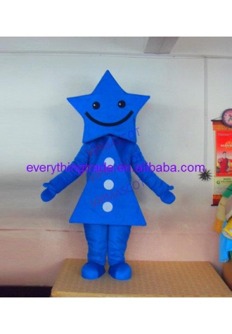 Hot selling Cute Adult cute Professional New blue baby Mascot Costume Fancy Dress Adult Size