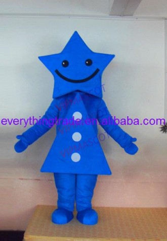 Hot selling Cute Adult cute Professional New blue baby Mascot Costume Fancy Dress Adult Size