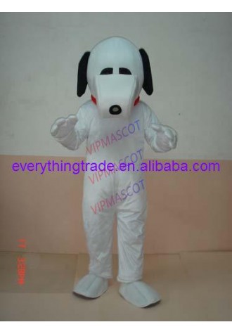 New arrival Adult new white dog mascot fancy dress costumes Halloween party costumes adult size