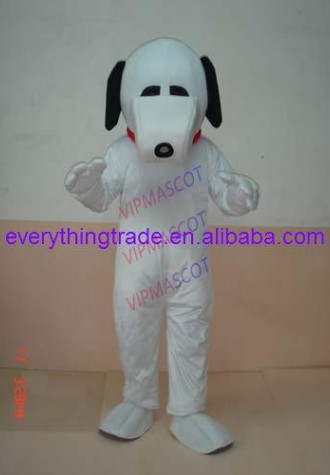 New arrival Adult new white dog mascot fancy dress costumes Halloween party costumes adult size