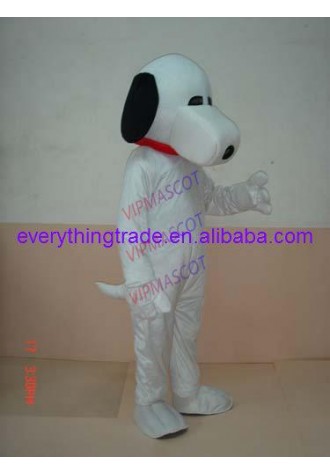 New arrival Adult new white dog mascot fancy dress costumes Halloween party costumes adult size