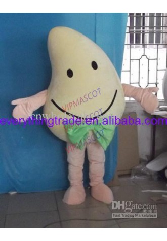 Hot sale Cute Adult cute yellow peach cartoon mascot costume fancy dress Halloween party costumes adult size
