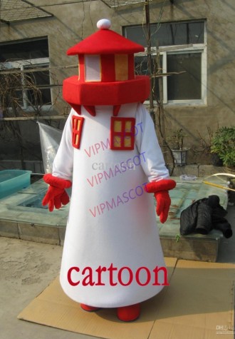 Hot sale Cartoon Character Adult Lighthouse Dress cosplay Halloween  Party Costume