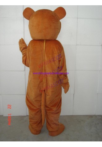 New arrival Adult NEW lovely light brown bear mascot fancy dress costumes Chirstmas party costumes