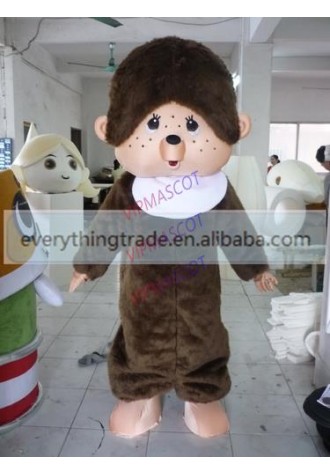 New arrival Foam Adult lovely cartoon brown baby mascot costume fancy dress party costumes adult size