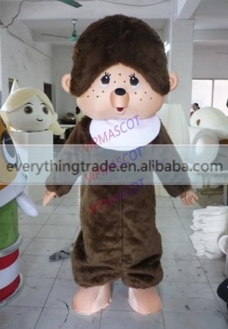 New arrival Foam Adult lovely cartoon brown baby mascot costume fancy dress party costumes adult size