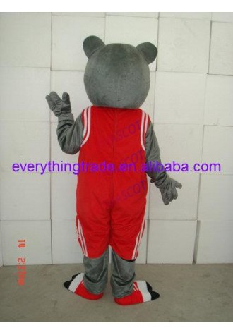 Hot sale Cute Adult Rocket bear mascot fancy dress costumes Halloween party costumes