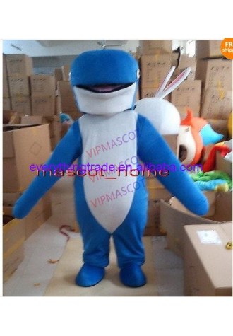 New arrival Cute Cartoon Character cute Whale Mascot Costume party costume Adult Size