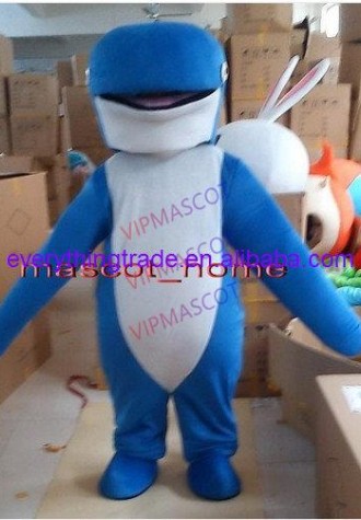 New arrival Cute Cartoon Character cute Whale Mascot Costume party costume Adult Size
