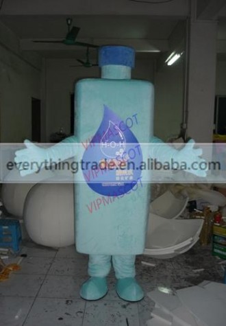 New arrival Cute Adult cartoon lovely big bottle mascot costume suit fancy dress party costumes adult size