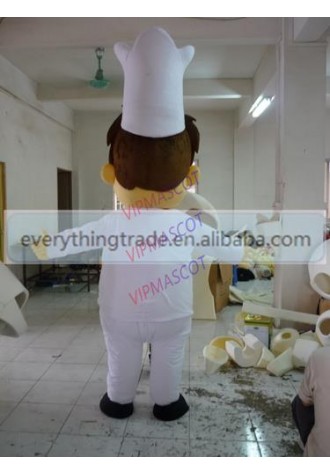 Hot sale Cute Adult lovely cooker mascot fancy dress suit costumes cartoon party costumes adult size