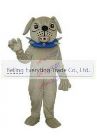 Hot selling Foam Adult cartoon character lovely white dog Mascot Costume Halloween party costumes