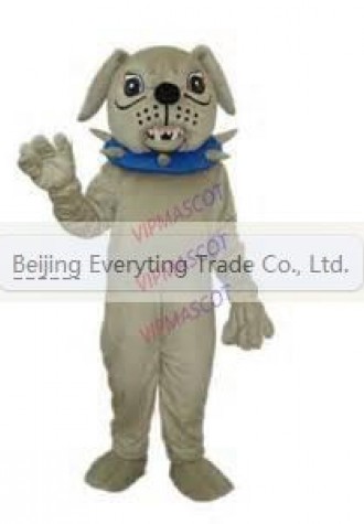 Hot selling Foam Adult cartoon character lovely white dog Mascot Costume Halloween party costumes