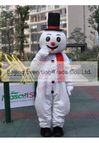 Foam Adult cartoon character cute snowman Mascot Costume Halloween party costumes