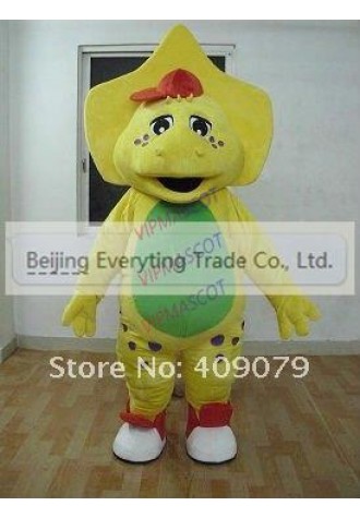 NEW  Cute Adult cartoon character lovely  barney Mascot Costume Halloween party costumes adult size