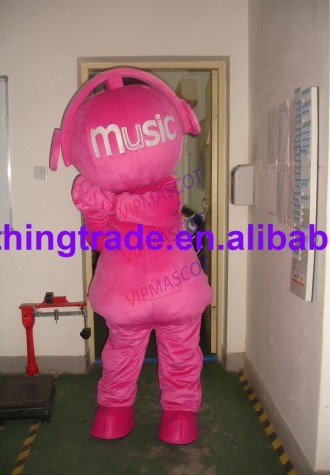 NEW Cute Adult lovely pink doll mascot fancy dress costumes Halloween cartoon party costumes