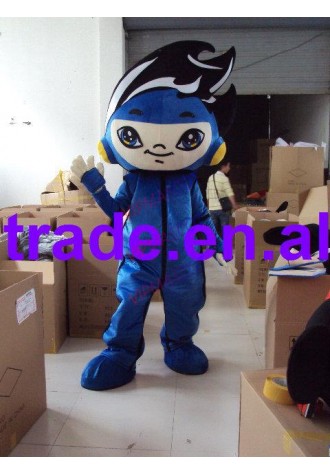 New arrival Cute Adult lovely blue doll mascot fancy dress costumes cartoon party costumes adult size