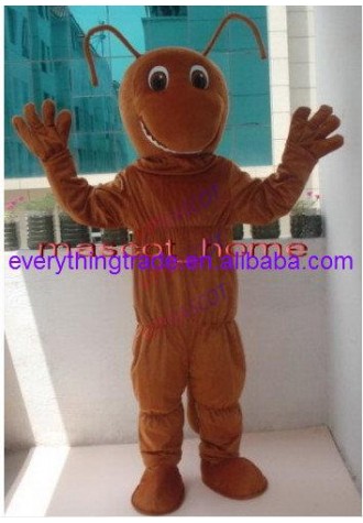 New arrival Foam Cartoon Character cute ANT mascot Costume fancy dress party costume adult size