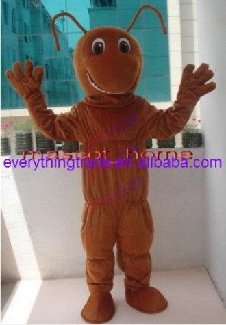 New arrival Foam Cartoon Character cute ANT mascot Costume fancy dress party costume adult size