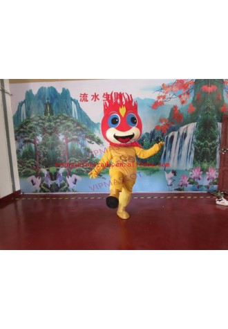 New arrival Cute Cartoon Character Adult lovely fire baby Mascot Costume fancy dress party costume adult size
