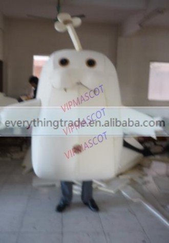 Hot selling Foam Adult cartoon lovely white fat doll mascot costume suit fancy dress party costumes adult size