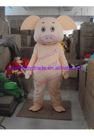 New arrival Foam Cartoon Character Professional New Style Pig Mascot Costume Fancy Dress Adult Size