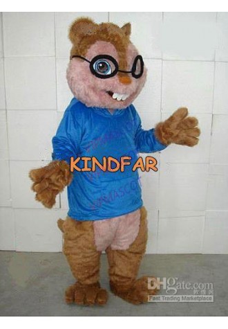 Hot sale Cute Adult Lovely Blue squirrel Mascot costume Adult Size Cartoon Party Outfits Fancy Dress Ideas