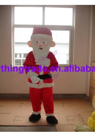 Hot sale Adult lovely Christmas old man mascot fancy dress costumes Halloween cartoon party costumes