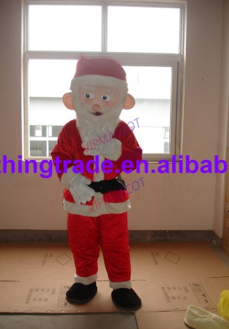 Hot sale Adult lovely Christmas old man mascot fancy dress costumes Halloween cartoon party costumes