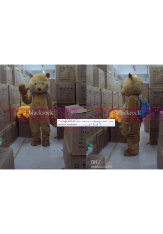 Hot sale Foam Adult The new teddy bear mascot costume brown bear mascot costume