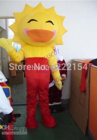 Hot selling Foam Adult cute Accept custom smiley plant sunflowers Mascot Costume Fancy Dress