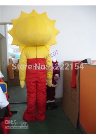 Hot selling Foam Adult cute Accept custom smiley plant sunflowers Mascot Costume Fancy Dress
