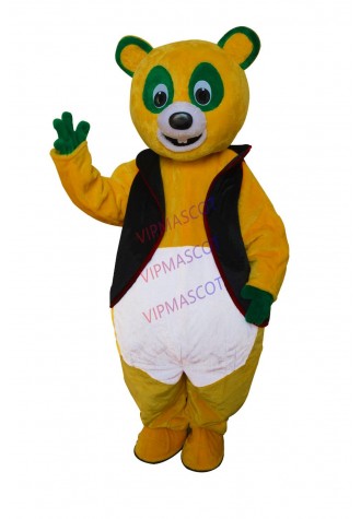 holiday dress OSo bear mascot costume  fancy party dress suit carnival costume