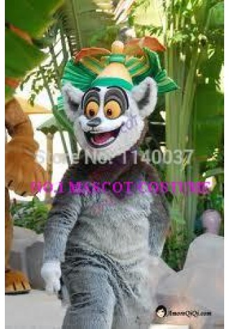 lemur  mascot costume anime cartoon character cosplay show carnival costume fancy dress