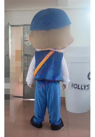 Latest high quality mascot costumes The little boy students cartoon costume Holiday special clothing