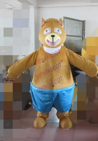 hot sale tedy costume adult fur teddy bear mascot costume