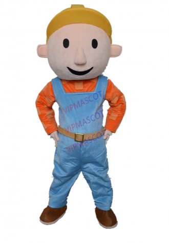 bob the builder mascot costume for adults fancy party dress suit carnival costume