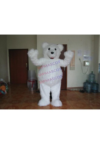 White Bear mascot costume DIY costume cosplay  carnival costume fancy for Halloween party event